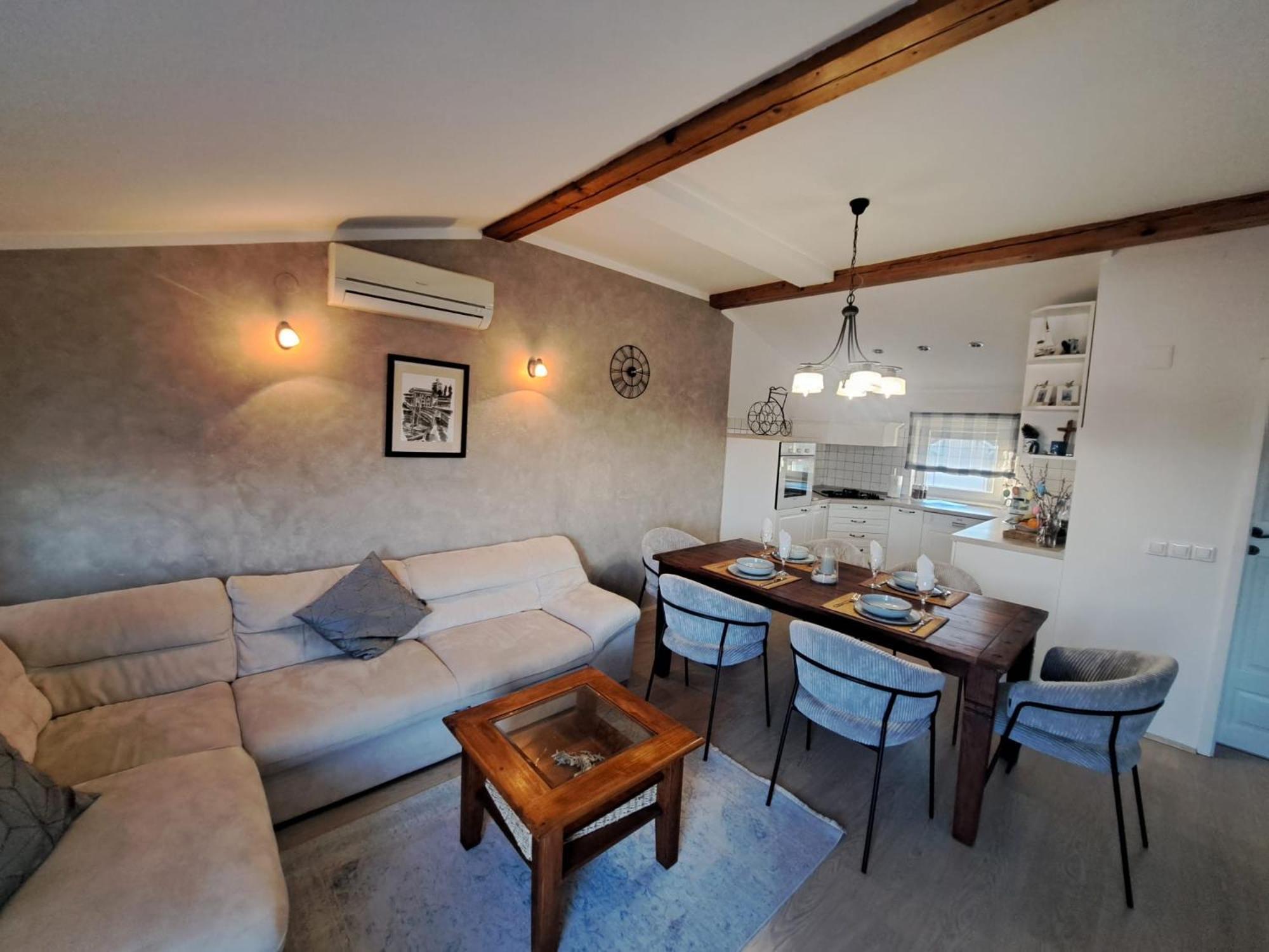 Apartman Lucia Posedarje Exterior foto
